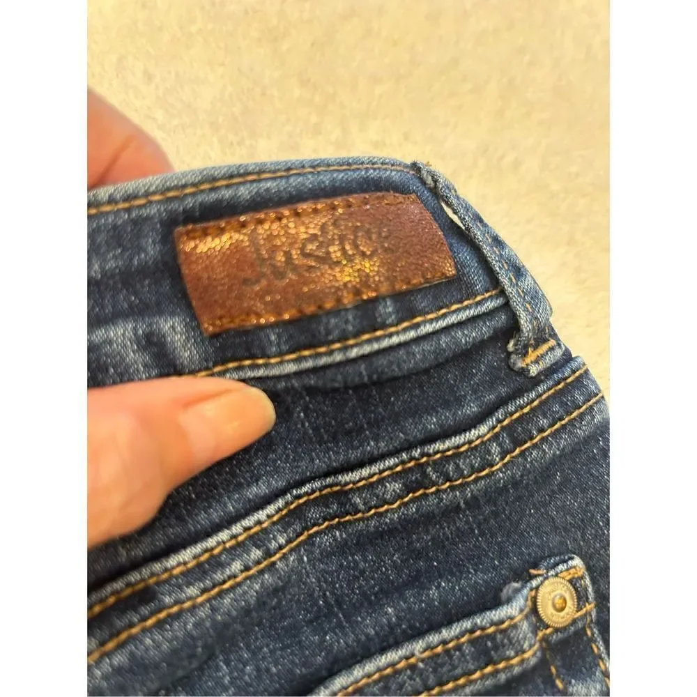 Justice Premium jeans size 16R shorts 5 pocket